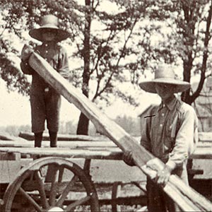 Barnardo’s home child on farm placement