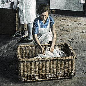 Inside the laundry house