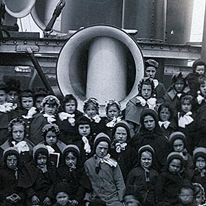 Girls’ migration party on board S.S. Siberian 13th June 1885