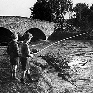 Fishing close to the Orphan Homes of Scotland