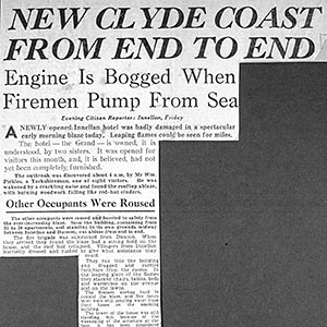 Newspaper cutting