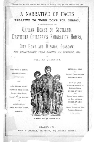 Narrative of Facts 1889