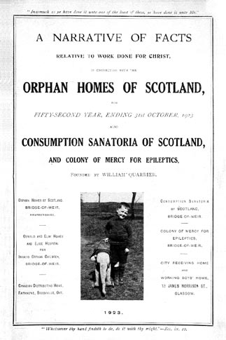 Narrative of Facts 1923
