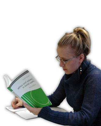 Photograph of Woman Reading